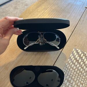 NWT Porsche Aviator Woman’s Design sunglasses StyleP8478 interchangeable lenses